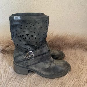 Roxy leather boots